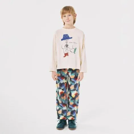 Magic Flute Player White long sleeve shirt - Bobo Choses