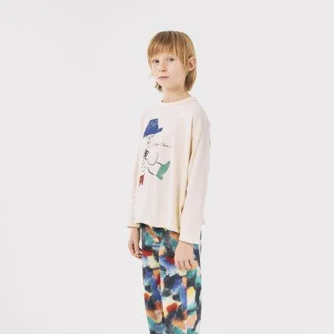 Magic Flute Player White long sleeve shirt - Bobo Choses