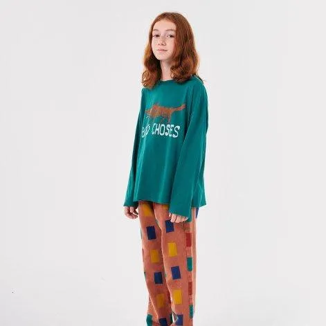 Long-sleeved shirt The Clever Fox Dark Green - Bobo Choses