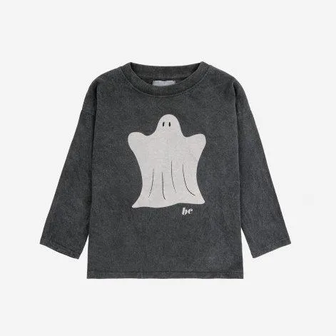 T-shirt à manches longues Funny Ghost Black - Bobo Choses