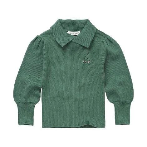 Sweat-shirt Collar Evergreen - Sproet & Sprout