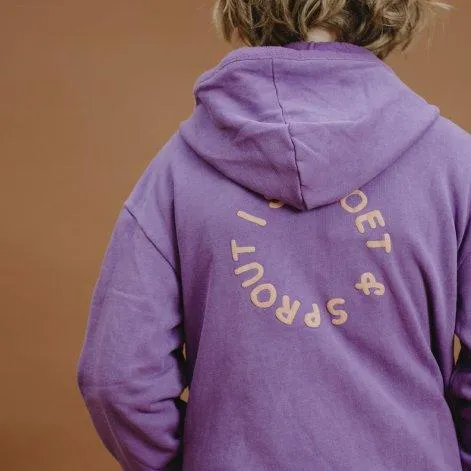 Veste sweat Sproet Purple - Sproet & Sprout