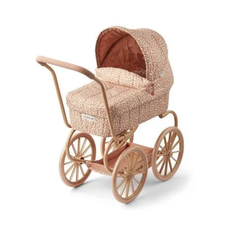 Doll's pram Adaline Mini leo / Tuscany rose - LIEWOOD