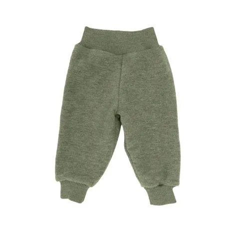 Pantalon laine mérinos vert sauge mélangé - Engel Natur