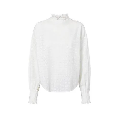 Blouse Dobby Hearts Blanc - MarMar Copenhagen