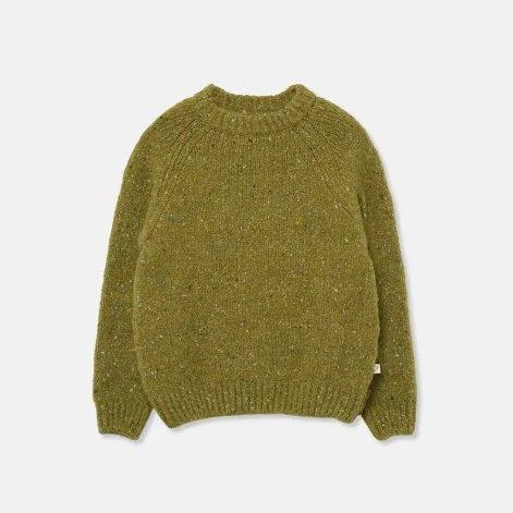 Knitted sweater Drewk2284 Green - Cozmo