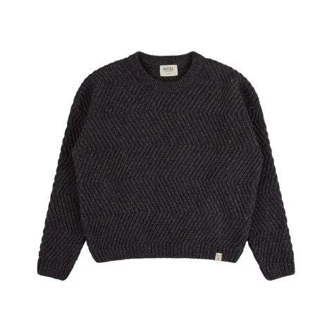 Strickpullover Round Neck Graphite - MATONA