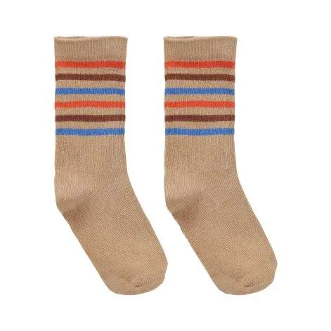 Socks Sport Stripe Praline - Sproet & Sprout