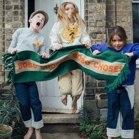 Bobo Choses Green scarf - Bobo Choses