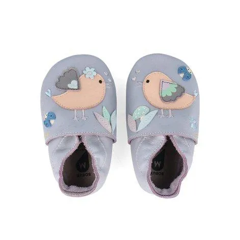 Bobux Songbird Soft Sole lilac shimmer - Bobux