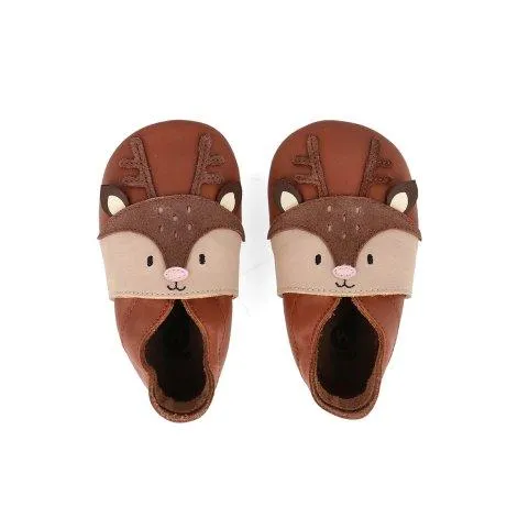 Bobux Fawn Soft Sole mocha beige - Bobux