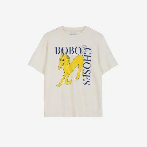 T-shirt Wonder Horse Offwhite - Bobo Choses