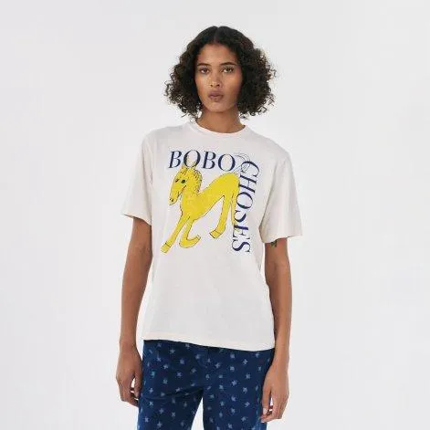 T-Shirt Wonder Horse Offwhite - Bobo Choses