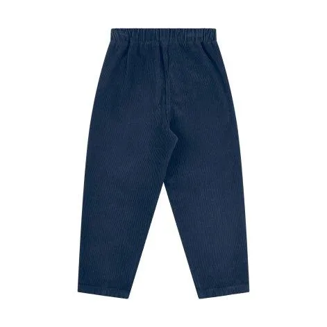 Trousers Corduroy Anchor Blue - MATONA