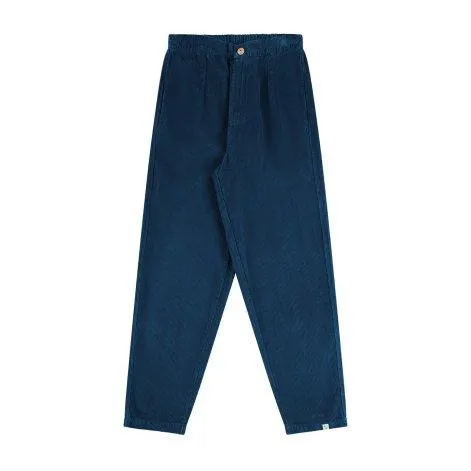 Trousers Corduroy Anchor Blue - MATONA