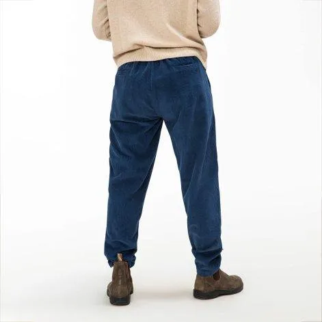 Hose Corduroy Anchor Blue - MATONA