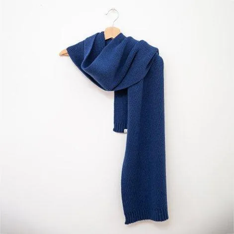 Knitted scarf Royal Blue - MATONA