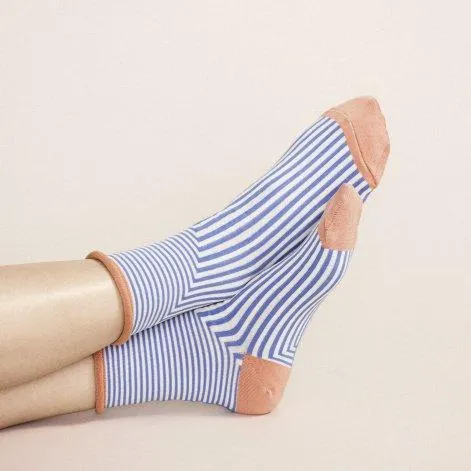 Corbusier Crew socks - Cornflower - Hansel From Basel