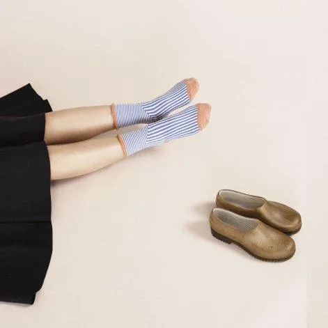 Corbusier Crew socks - Cornflower - Hansel From Basel