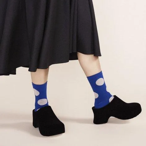 Socken Rie Crew - Cobalt - Hansel From Basel