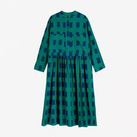 Dress Checked Green - Bobo Choses