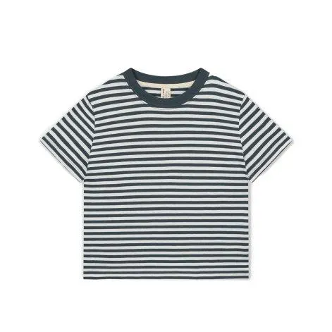 T-shirt bleu gris blanc - Gray Label