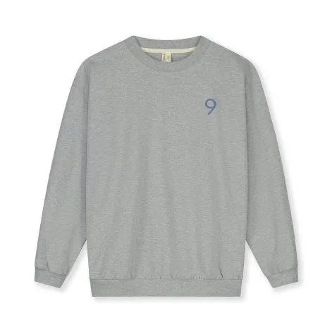 Sweatshirt 9 Grey Melange Blue Moon - Gray Label