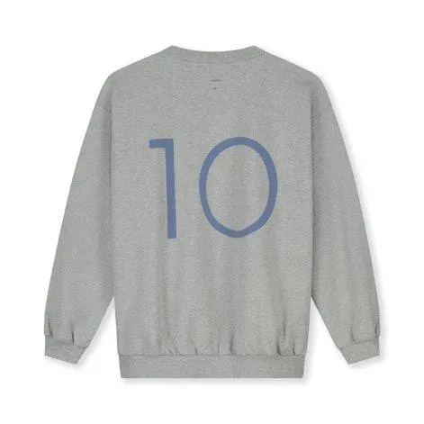 Sweatshirt 10 Grey Melange Blue Moon - Gray Label