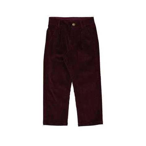 Pants Piper Heavy Cord Deep Mulberry - MarMar Copenhagen