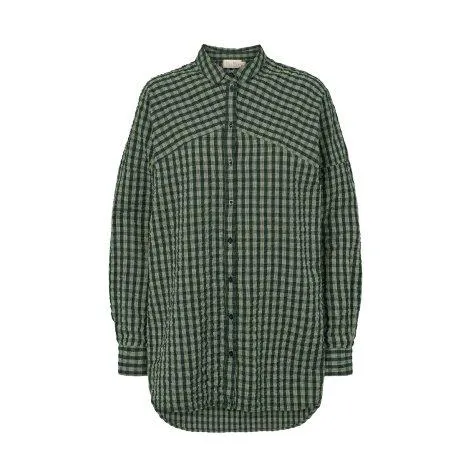 Bluse Tritta Dark Leaf Check - MarMar Copenhagen