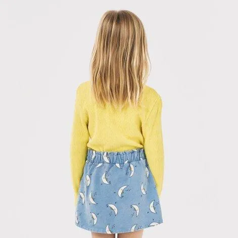 Beneath The Moon Yellow long sleeve shirt - Bobo Choses