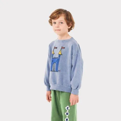 Sweatshirt Faraway Castle Grey - Bobo Choses