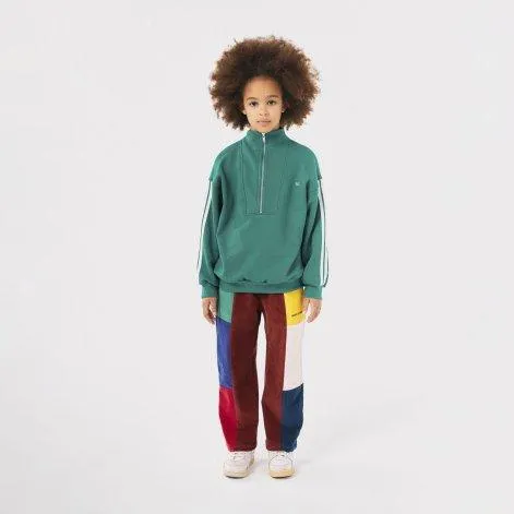 Sweatshirt B.C Zipped Green - Bobo Choses