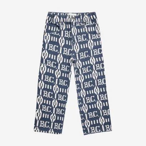 Pantalon B.C Vintage all over Midnight Blue - Bobo Choses