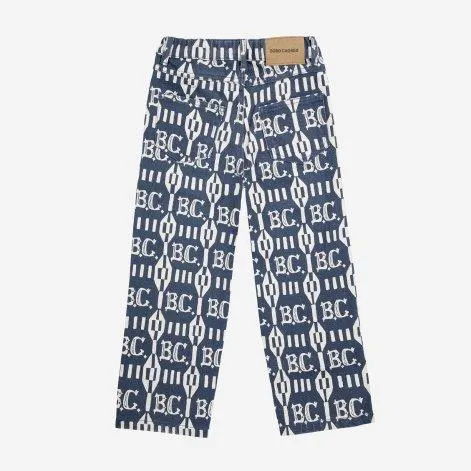 Pantalon B.C Vintage all over Midnight Blue - Bobo Choses