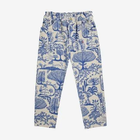 Pants Wonderland all over White - Bobo Choses