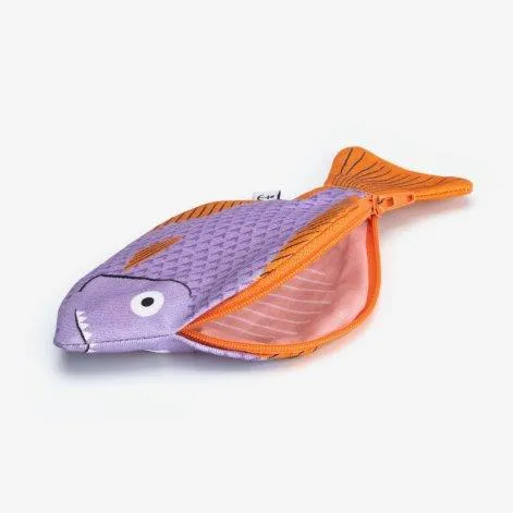 Porte-monnaie Small Piranha Lilas - Don Fisher