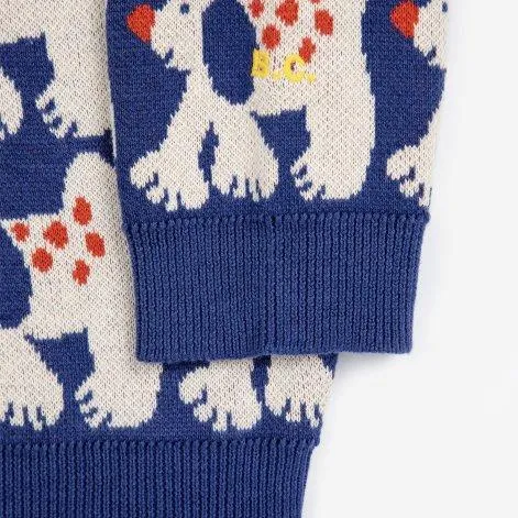 Strickpullover Fairy Dog all over jacquard jumper - Bobo Choses