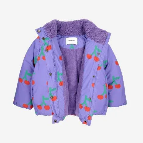 Jacket Bobo Cherry All Over Lavender - Bobo Choses