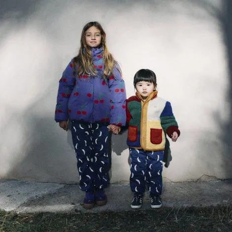 Jacke Bobo Cherry All Over Lavender - Bobo Choses