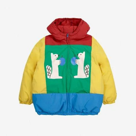 Jacket Hungry Squirrel Multicolor - Bobo Choses