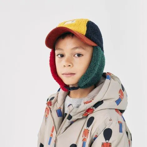 Baby cap Chapka Color Block - Bobo Choses