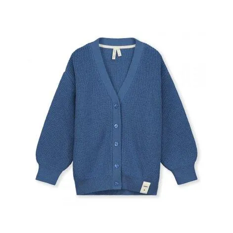 Cardigan Merino Blue Moon - Gray Label