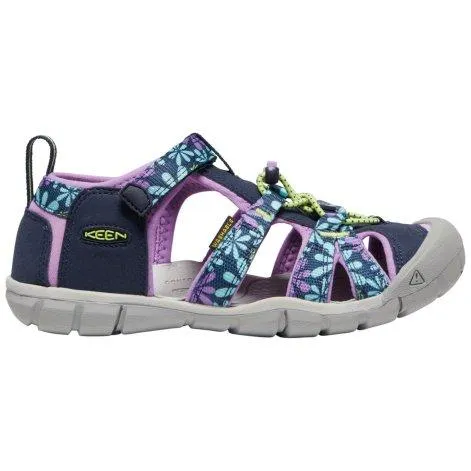 Water sandals Seacamp II CNX black iris/african violet - Keen