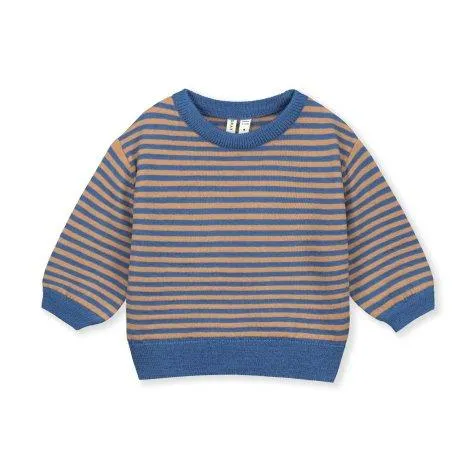 Pull bébé en tricot mérinos Blue Moon Biscuit - Gray Label