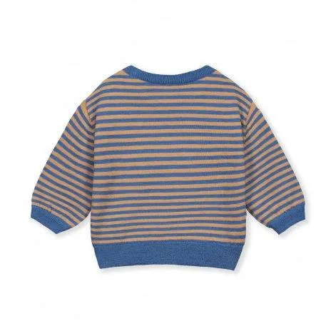 Pull bébé en tricot mérinos Blue Moon Biscuit - Gray Label