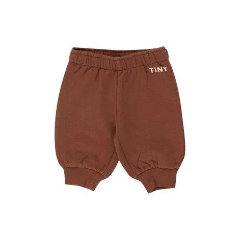 Baby Jogginghose Solid Chocolate - tinycottons