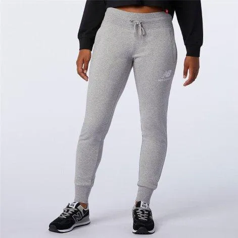 Pantalon d'entraînement Essentials Stacked Logo Athletic Grey - New Balance