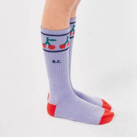 Socken Bobo Cherry Lavender - Bobo Choses