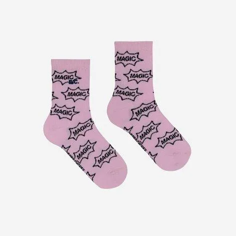 Socks It's Magic all over Light Pink - Bobo Choses